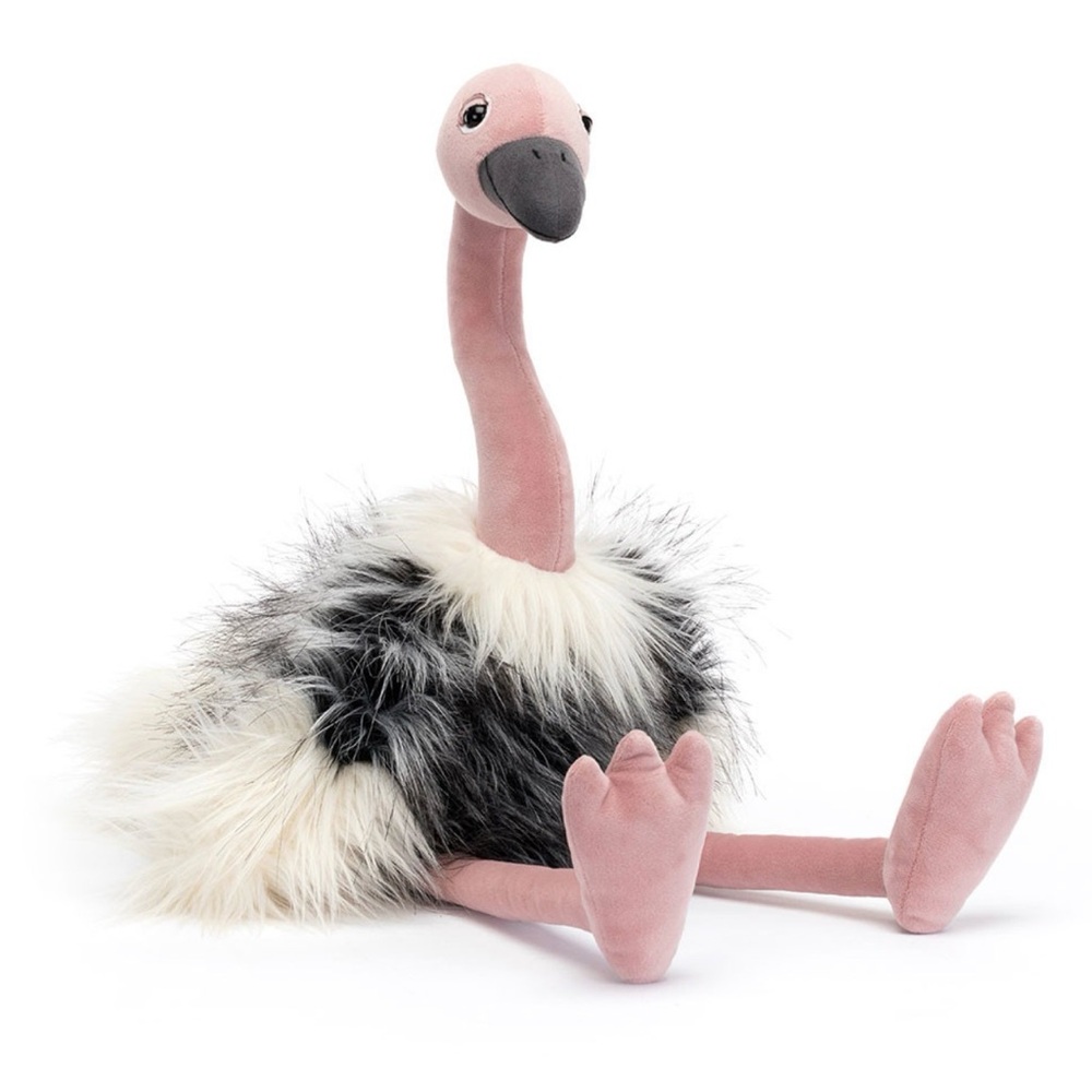Jellycat Ramonda Ostrich - RETIRED - Collectible - 21.7” - NWOT!